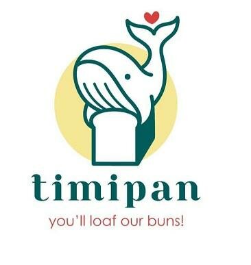 Trademark timipan dan logo imajinatif dan you’ll loaf our buns
