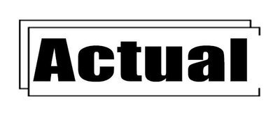 Trademark ACTUAL + LOGO