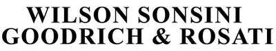 Trademark WILSON SONSINI GOODRICH & ROSATI