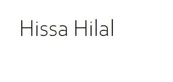 Trademark Hissa Hilal