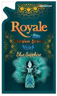 Trademark ROYALE PARFUM SERIES BY SOKLIN HIJAB BLUE SAPPHIRE dan Lukisan