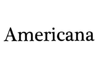 Trademark AMERICANA