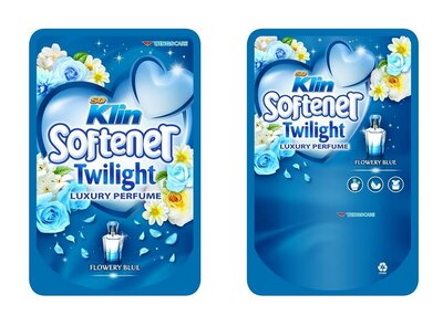 Trademark SOKLIN SOFTENER TWILIGHT LUXURY PERFUME FLOWERY BLUE dan Lukisan