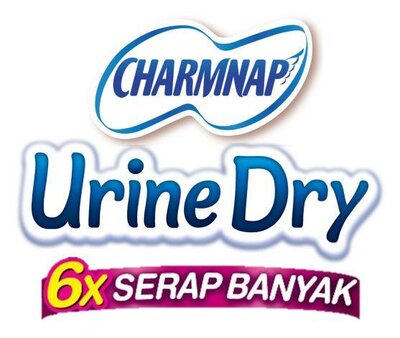 Trademark CHARMNAP Urine Dry 6x SERAP BANYAK (color logo)