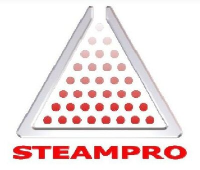 Trademark STEAMPRO + logo