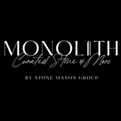 Trademark MONOLITH CRAFTED STONE & MORE BY STONE MASON GROUP + Logo