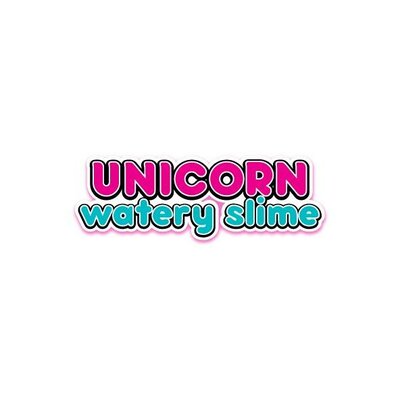 Trademark UNICORN watery slime