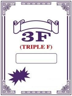 Trademark 3 F TRIPLE F