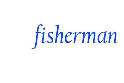 Trademark fisherman