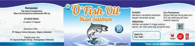 Trademark O'Fish Oil Ikan Salmon