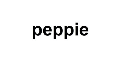 Trademark peppie