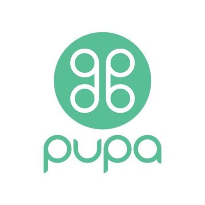 Trademark pupa + Logo