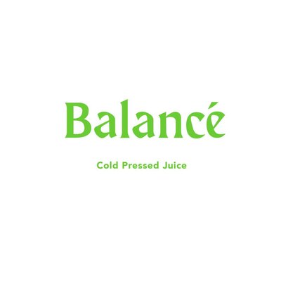 Trademark Balance Cold Pressed Juice