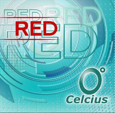 Trademark RED 0 Celcius + LOGO