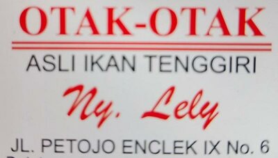 Trademark OTAK-OTAK ASLI IKAN TENGGIRI Ny, LELY