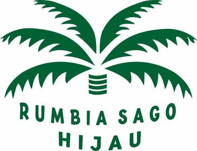 Trademark RUMBIA SAGO HIJAU dan Logo pohon