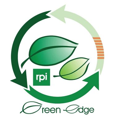 Trademark RPI GREEN EDGE + LOGO