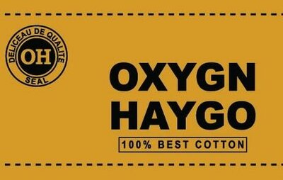 Trademark OXYGN HAYGO 100% Best Cotton