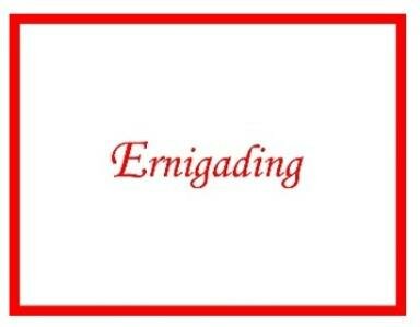 Trademark Ernigading