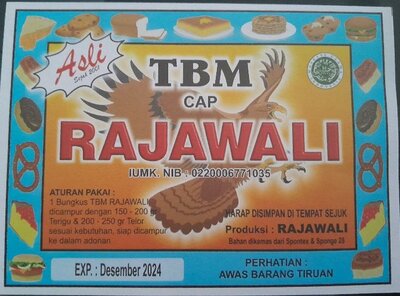 Trademark TBM CAP RAJAWALI