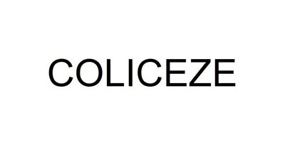 Trademark COLICEZE