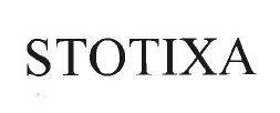 Trademark STOTIXA