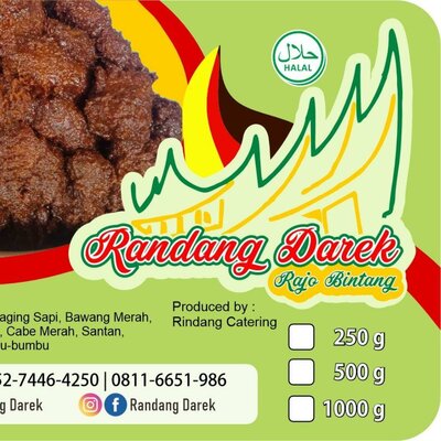 Trademark RENDANG DAREK RAJO BINTANG