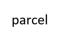 Trademark parcel