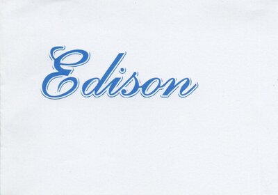 Trademark EDISON