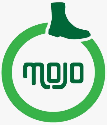 Trademark MOJO + Logo Sepatu