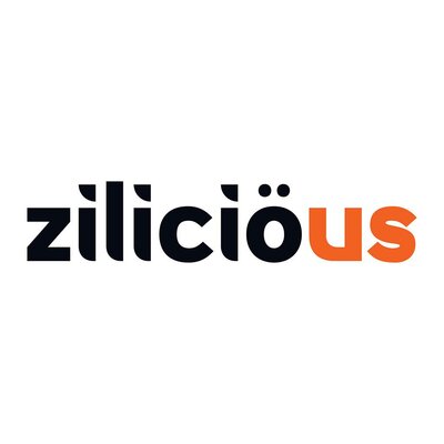 Trademark lukisan berbentuk tulisan yang menjadi Logo dan penamaan Merk berupa tulisan ziliciöus - (dibacanya
zilisi-us).