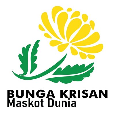 Trademark BUNGA KRISAN MASKOT DUNIA + Logo