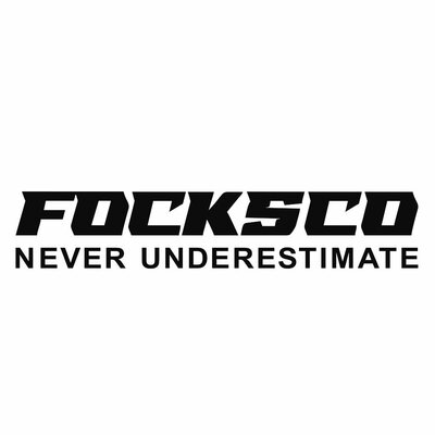 Trademark FOCKSCO NEVER UNDERESTIMATE