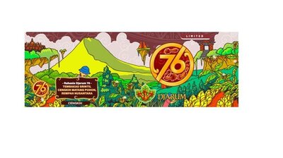 Trademark DJARUM 76 LIMITED CENGKIH & Logo