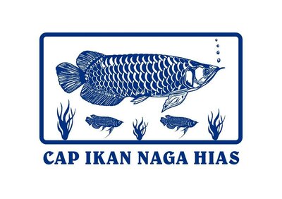 Trademark CAP IKAN NAGA HIAS DAN LOGO