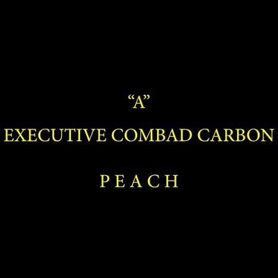 Trademark "A" EXECUTIVE COMBAD CARBON PEACH