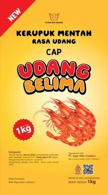 Trademark KERUPUK MENTAH RASA UDANG CAP UDANG BELIMA