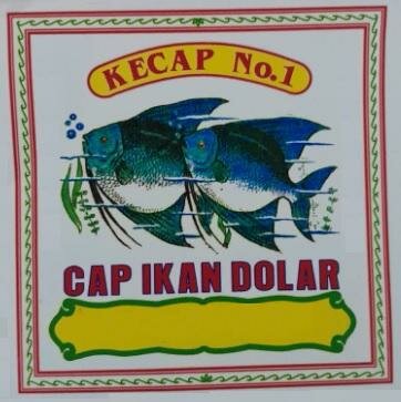 Trademark CAP IKAN DOLAR + Lukisan