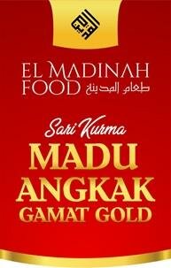 Trademark EL MADINAH FOOD SARI KURMA MADU ANGKAK GAMAT GOLD