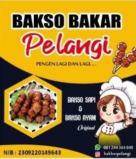 Trademark Bakso Bakar Pelangi