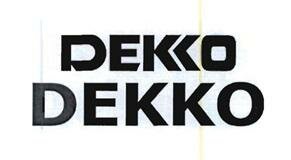 Trademark DEKKO