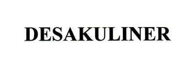 Trademark DESAKULINER