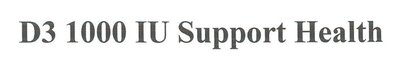 Trademark D3 1000 IU Support Health