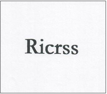 Trademark Ricrss