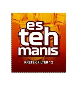 Trademark es teh manis kretek filter 12 + logo