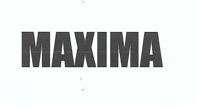 Trademark MAXIMA