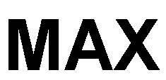 Trademark MAX