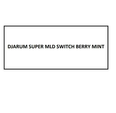 Trademark DJARUM SUPER MLD SWITCH BERRY MINT