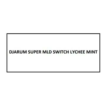 Trademark DJARUM SUPER MLD SWITCH LYCHEE MINT