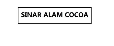 Trademark SINAR ALAM COCOA